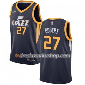 Muški NBA Dres Utah Jazz Rudy Gobert 27 Nike 2017-18 Navy Swingman